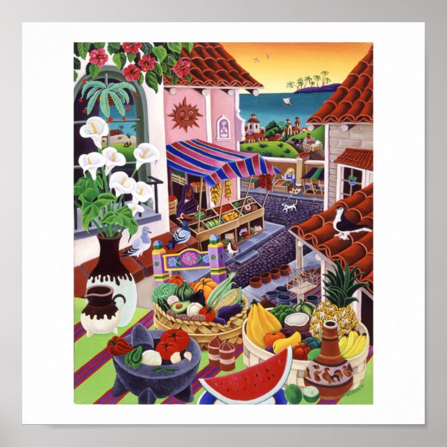 El Mercado Poster (Framsidan)