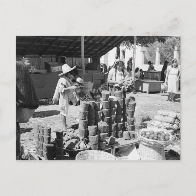 El Mercado, San Cristobal de Las Casas Vykort (Framsida)