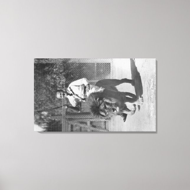 El Monte, CA Gays Lejona gård - Gay ridar Canvastryck (Framsida)