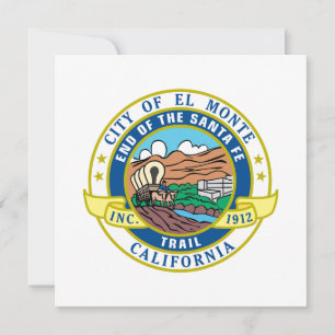 El Monte (Kalifornien) City Seal Kort