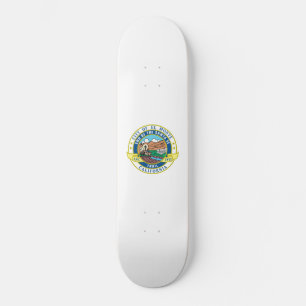 El Monte (Kalifornien) City Seal Mini Skateboard Bräda 18,5 Cm