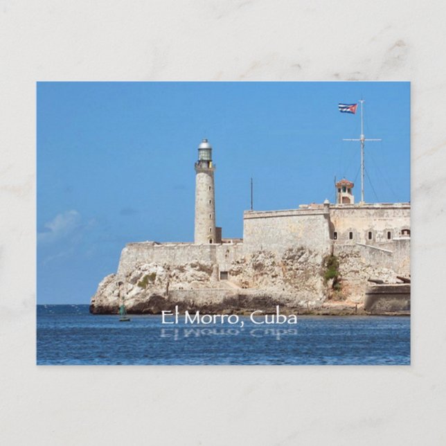 El Morro Castle, Kuba Vykort (Framsida)
