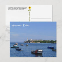 El Morro, Havanna, Kuba - vykort