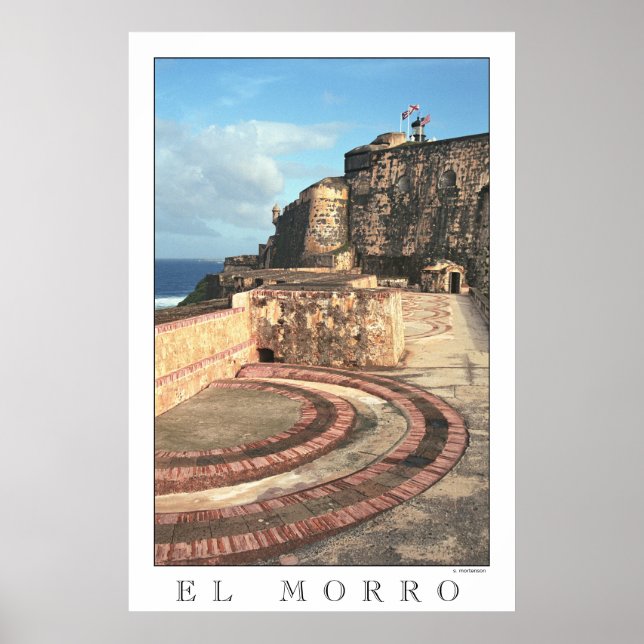 EL MORRO Puerto Rico poster (Framsidan)