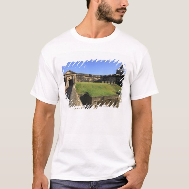 El Morro, San Felipe slottet, vindbrygga, framsida Tee (Framsida)