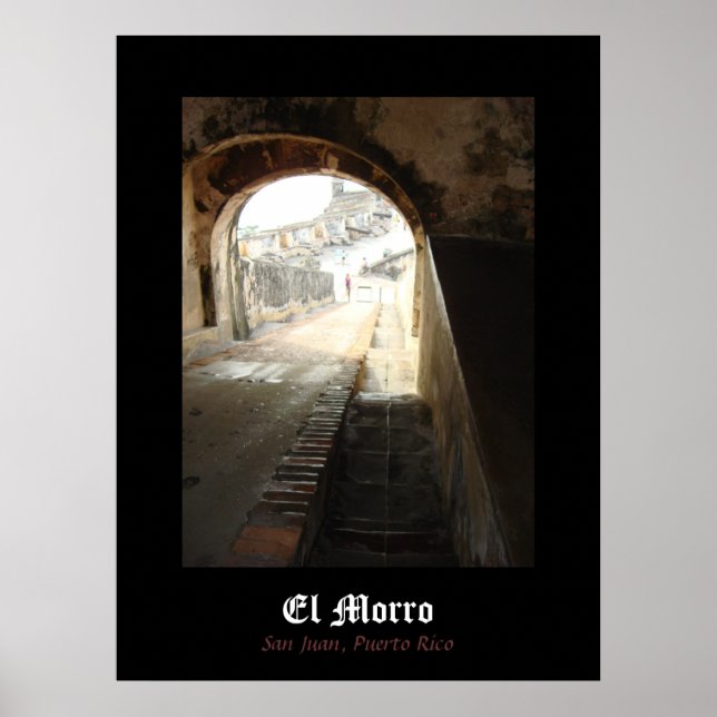 El Morro, San Juan, Puerto Rico Poster (Framsidan)
