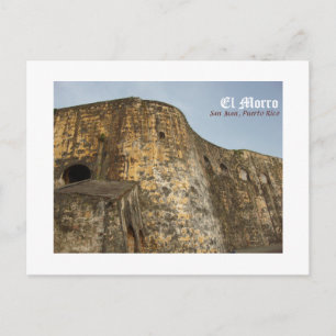 El Morro, San Juan, Puerto Rico Vykort