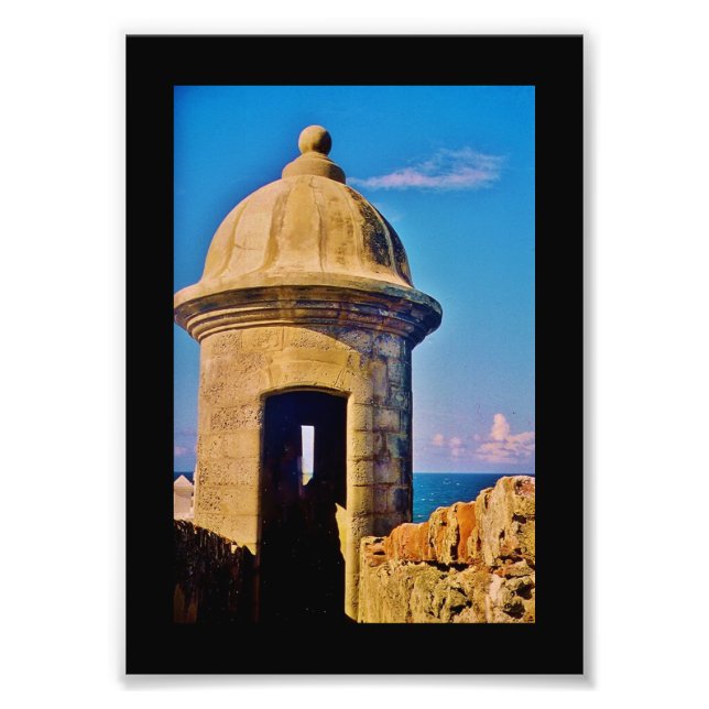 El Morro Watchtower Fototryck (Framsidan)