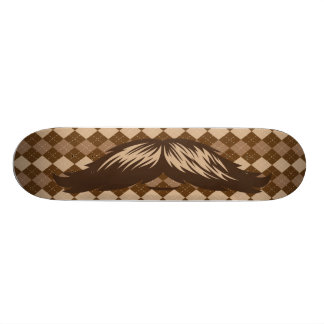 El-Moustache Skateboard Bräda 21,5 Cm