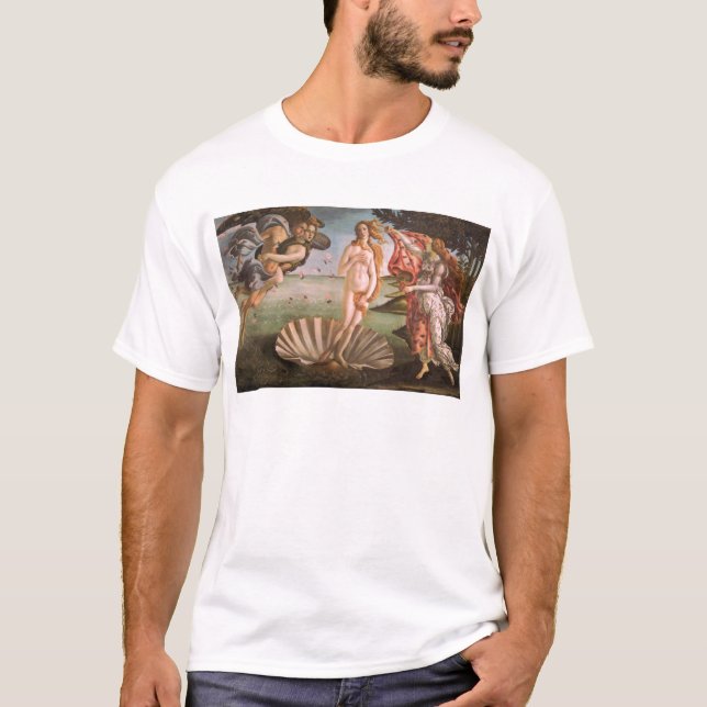 El Nacimiento de Venus Tee Shirt (Framsida)