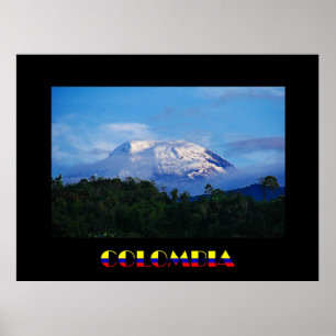 El Nevado del Tolima Colombia Poster
