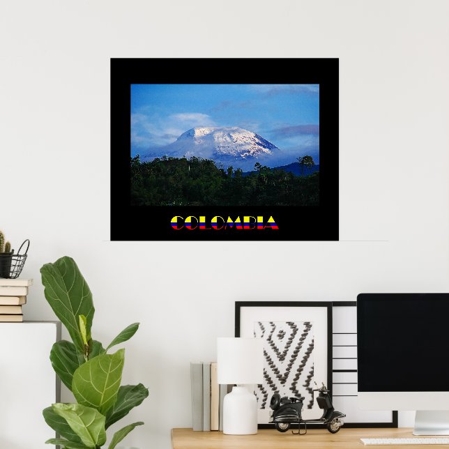 El Nevado del Tolima Colombia Poster (Hemmakontoret)