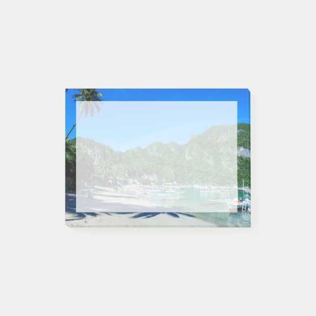 El Nido Beachs vik Post-it Block (Framsida)