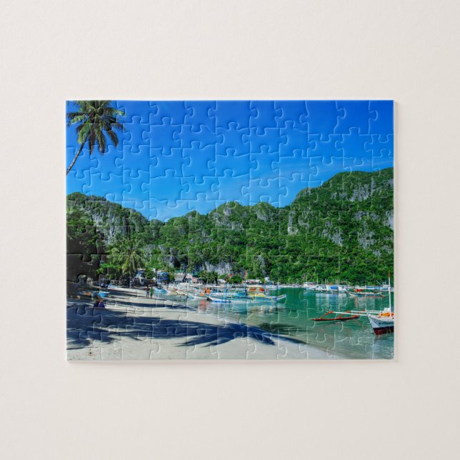 El Nido Beachs vik Pussel (Horisontell)