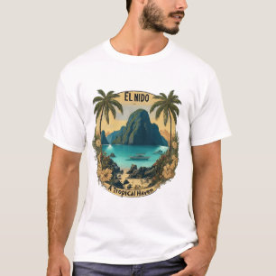 El Nido: En tropisk tillflykt T Shirt