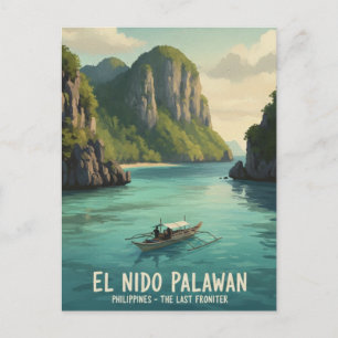 El Nido Filippinerna Resa Vykort