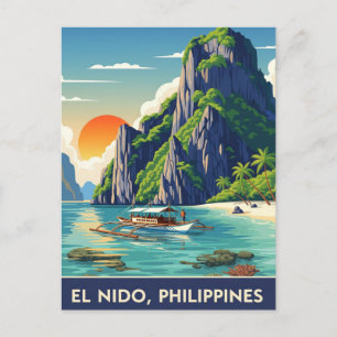 El Nido Filippinerna Resa Vykort
