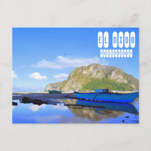 El Nido i Palawan Filippinerna Vykort