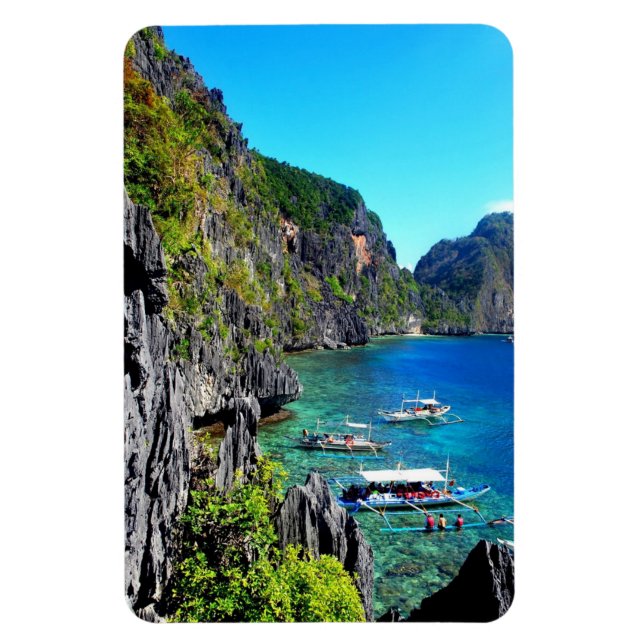 El Nido of Filippinerna Magnet (Vertikal)