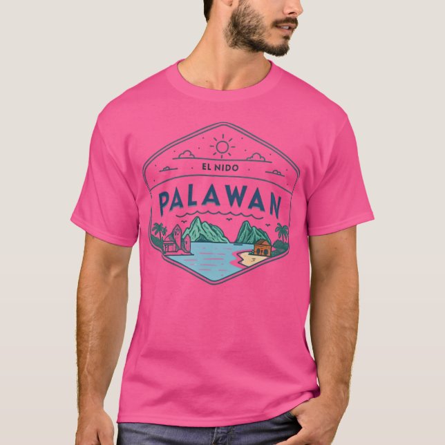 El Nido Palawan T Shirt (Framsida)