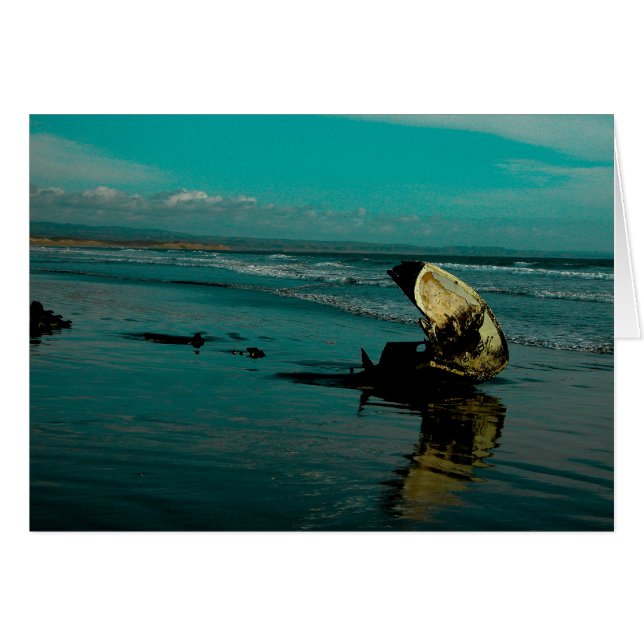 El Pabellon Beach, Baja Mexico OBS Kort (Framsidan Horizontal)