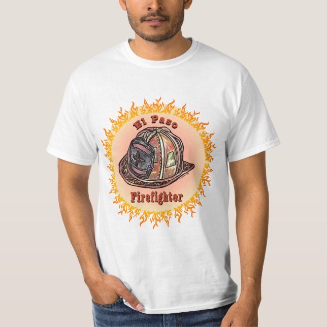 El Paso brandmans t-shirt (Framsida)