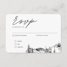 El Paso Bröllop Traditional OSA Meal Option Tilläggskort