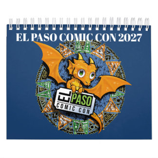 El Paso Comic Con 2026 Cosplay-bilder Kalender