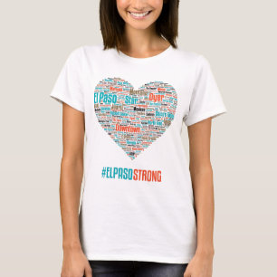 El Paso hjärta 2019 - det OldEP temat tänder T Shirt