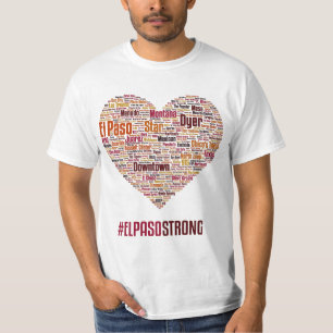 El Paso hjärta 2019 - ökentema T Shirt