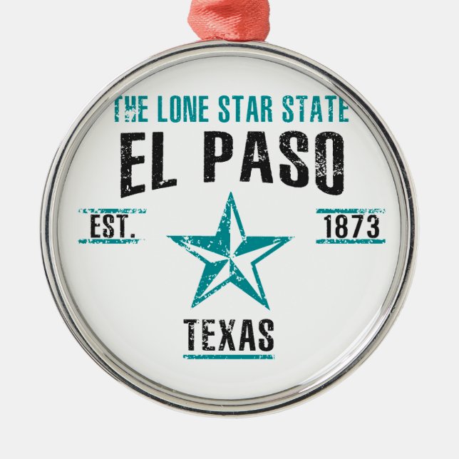 El Paso Julgransprydnad Metall (Framsidan)