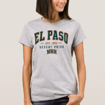 El Paso Texas Desert Pride Vintage Kvinnors T-Shir