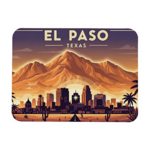 El Paso Texas Resor Magnet