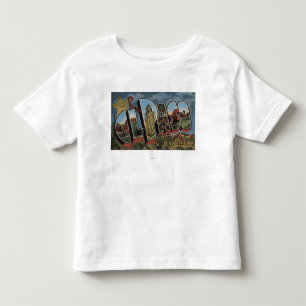 El Paso Texas - stora brevplatser Tee Shirt