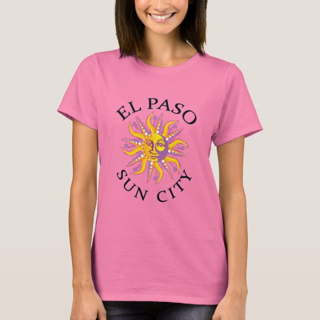 El Paso Texas T Shirt (Framsida)