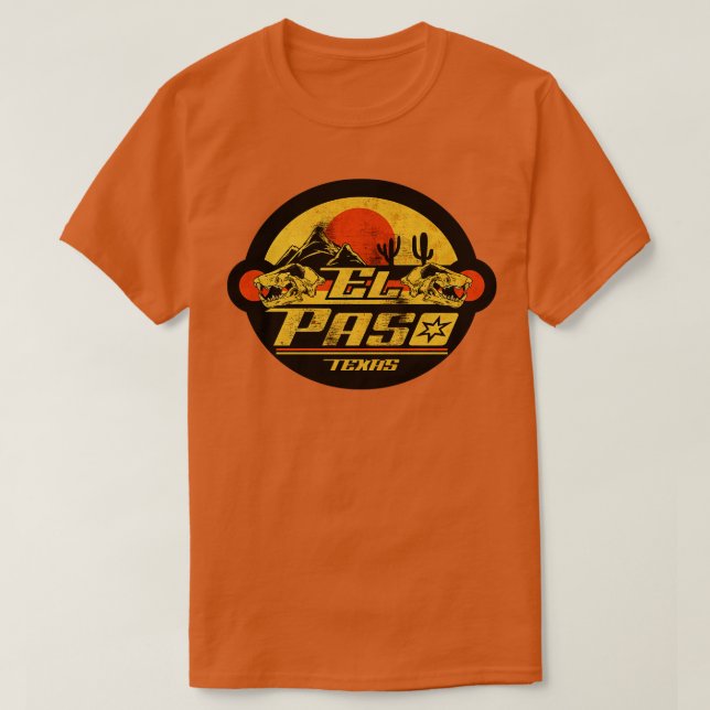 El Paso Texas Vintage T Shirt (Design framsida)