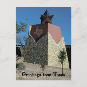 El Paso Texas vykort