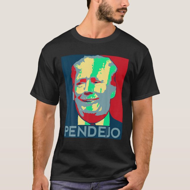 El Pendejo Trump ITMFA Resist T Shirt (Framsida)