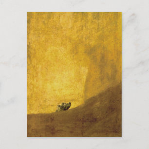 El perro, por Francisco de Goya Vykort