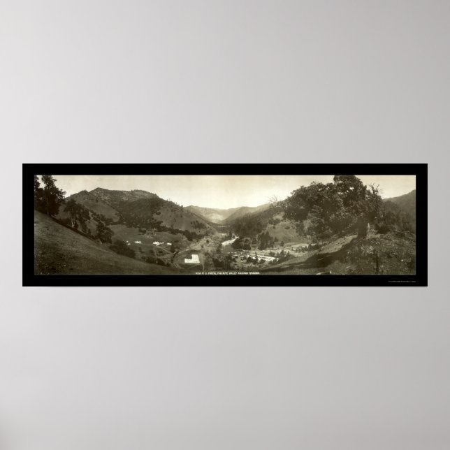El Portal Yosemite CA Photo 1908 Poster (Framsidan)