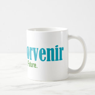El Porvenir: Vatten. Livet. Framtiden.Kaffe mugg