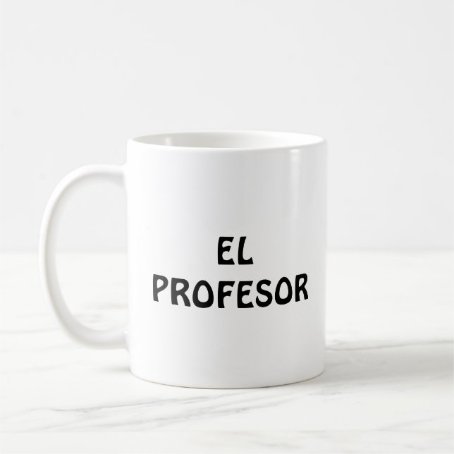 El Profesor Kaffemugg (Vänster)
