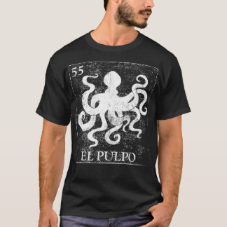 El Pulpo Spansk bläckfisk t T Shirt