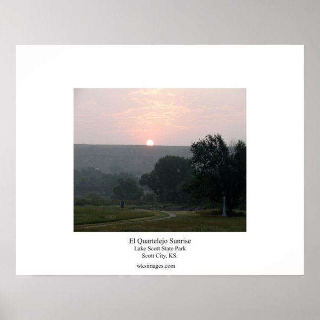 El Quartelejo Sunrise Poster (Framsidan)