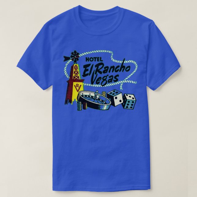 El Rancho Las Vegas T Shirt (Design framsida)