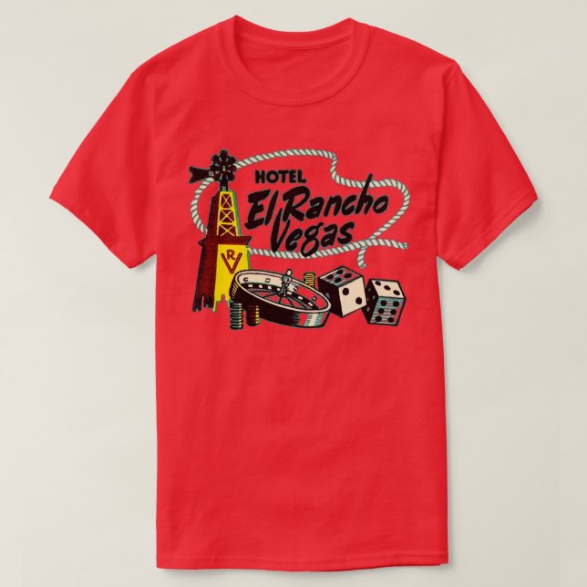 El Rancho Las Vegas T Shirt (Design framsida)