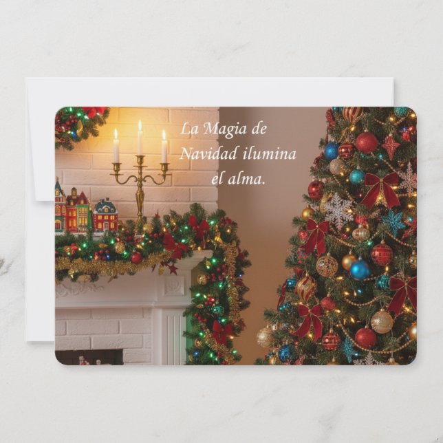 El Regalo Incomparable de la Navidad Julkort (Framsida)