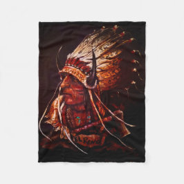 "El Reno Chief" Flanellfilt Fleecefilt