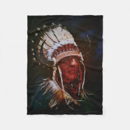 "El Reno Chief" Flanellfilt Fleecefilt