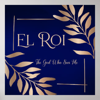 El Roi 3 (Sapphire/Guld) Poster